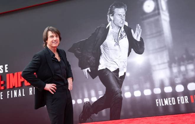 Outside arrivals for the New York premiere of Mission: Impossible The Final Reckoning Featuring: Tom Cruise Where: New York, New Mexico, United States When: 19 May 2025 Credit: Janet Mayer INSTARimages.com EDITORIAL USE ONLY. NOT FOR USE BY NEWSPAPERS BASED IN THE UK. Copyright: xx instar54769413