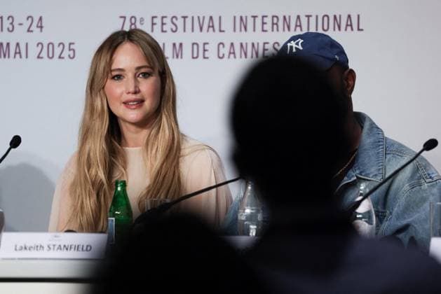 Press conference for the film Die my love during the 78th Cannes International Film Festival Jennifer Lawrence Press conference for the film Die my love during the 78th Cannes International Film Festival on May 18, 2025 Olivier Borde Pool Bestimage Press conference for the film Die My Love during the 78th Cannes International Film Festival on May 18, 2025 Cannes France  Copyright: xOLIVIERxBORDEx xBESTIMAGExOLIVIERxBORDEx xBESTIMAGEx