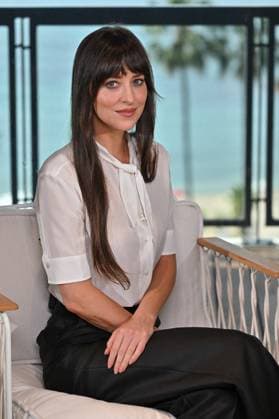 Dakota Johnson Kering Women in Motion Talk JR Dakota Johnson attending the Kering Women in Motion Talk ahead of 78th Cannes Film Festival in Cannes, France on May, 19, 2025. Photo by Julien Reynaud APS-Medias ABACAPRESS.COM Cannes France  Copyright: xReynaudxJulien APS-Medias ABACAx
