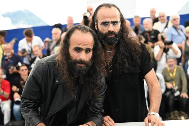 78eme Festival International du Film de Cannes Photocall du film Once upon a time in gaza 78th International Cannes Film Festival Photocall for One upon a time movie 444643 2025 05 19 France Nasser, Tarzan Nasser, Arab  Copyright: xSergexArnalx xStarfacex STAR_444643_001