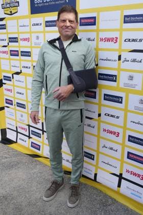 Despite injury, Jan Ullrich took part Jan Ullrich Cycling Festival As part of a flood protection measure, citizens of Degenfeld took SP_GHR