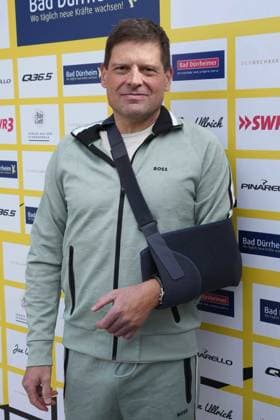 Despite injury, Jan Ullrich took part Jan Ullrich Cycling Festival As part of a flood protection measure, citizens of Degenfeld took SP_GHR