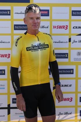 Udo Bolts ex-professional cyclist Jan Ullrich Cycling Festival a shovel and fi SP_GHR