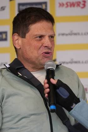 Despite injury, Jan Ullrich took part Jan Ullrich Cycling Festival As part of a flood protection measure, citizens of Degenfeld took SP_GHR