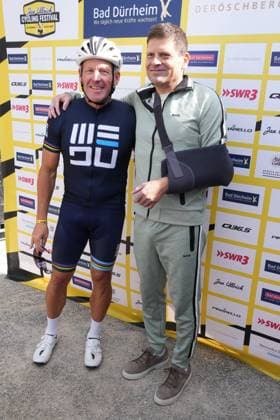 Lance Armstrong Former professional cyclist , Jan Ullrich Former professional cyclist Jan Ullrich Cycling Festival SP_GHR