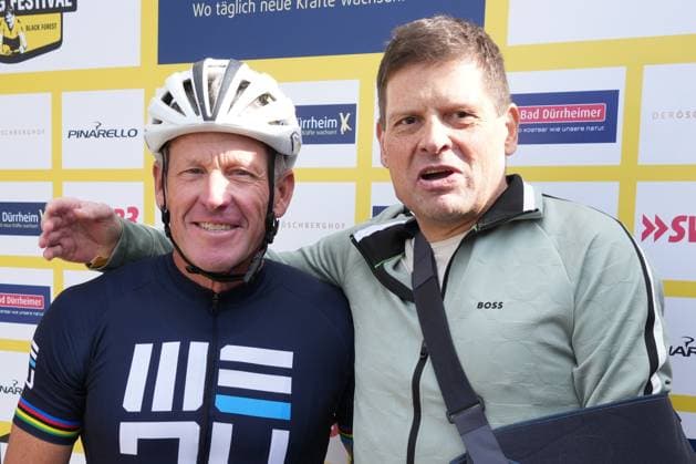 Lance Armstrong Former professional cyclist , Jan Ullrich Former professional cyclist Jan Ullrich Cycling Festival SP_GHR