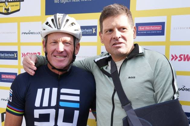Lance Armstrong Former professional cyclist , Jan Ullrich Former professional cyclist Jan Ullrich Cycling Festival SP_GHR