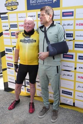 Rudi Pevenage Former professional cyclist, Jan Ullrich Former professional cyclist, Jan Ullrich Cycling Festival As SP_GHR