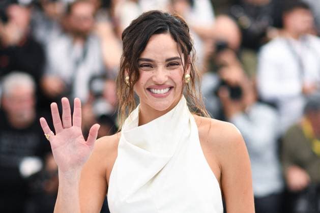 Cannes Splitsville Photocall AM Adria Arjona attending the Splitsville Photocall in Cannes, France on May 19, 2025 as part of the 78th Cannes Film Festival. Photo by Aurore Marechal ABACAPRESS.COM Cannes France  Copyright: xMarechalxAurore ABACAx
