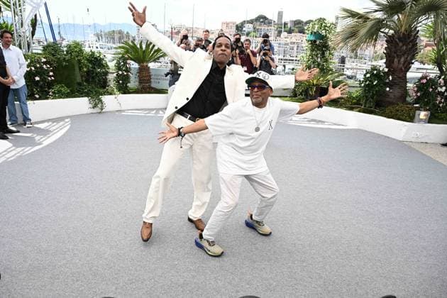 RECORD DATE NOT STATED Cannes - Highest 2 Lowest Photocall A$AP Rocky, Spike Lee pose during the Highest 2 Lowest photocall at the 78th annual Cannes Film Festival at Palais des Festivals on May 19, 2025 in Cannes, France. Photo by David Niviere ABACAPRESS.COM Cannes France  Copyright: xNivierexDavid ABACAPRESS.COMx