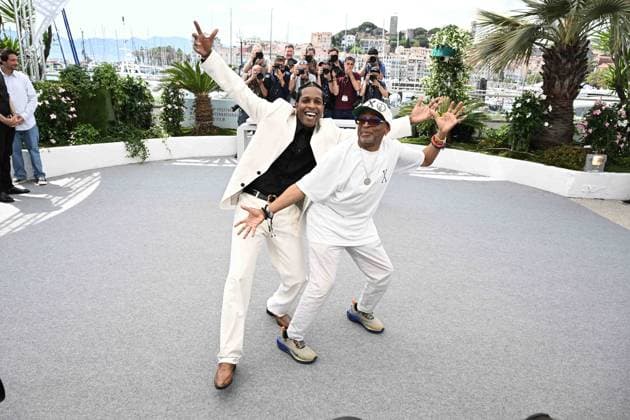RECORD DATE NOT STATED Cannes - Highest 2 Lowest Photocall A$AP Rocky, Spike Lee pose during the Highest 2 Lowest photocall at the 78th annual Cannes Film Festival at Palais des Festivals on May 19, 2025 in Cannes, France. Photo by David Niviere ABACAPRESS.COM Cannes France  Copyright: xNivierexDavid ABACAPRESS.COMx