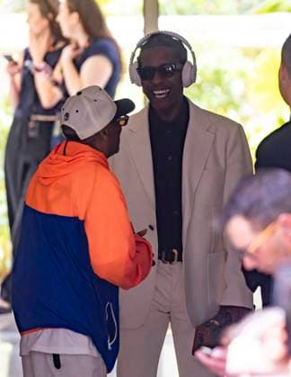 Cannes Spike Lee, A$ap Rocky leave Carlton Hotel MP Spike Lee, A$ap Rocky leave Carlton Hotel to attending photocall of - Highest 2 lowest - ahead the 78th annual Cannes Film Festival on May 19, 2025 in Cannes, France. Photo by Marco Piovanotto ABACAPRESS.COM  Copyright: xPiovanottoxMarco ABACAx