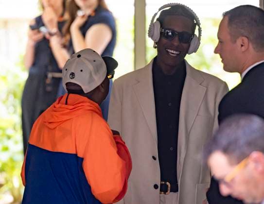 Cannes Spike Lee, A$ap Rocky leave Carlton Hotel MP Spike Lee, A$ap Rocky leave Carlton Hotel to attending photocall of - Highest 2 lowest - ahead the 78th annual Cannes Film Festival on May 19, 2025 in Cannes, France. Photo by Marco Piovanotto ABACAPRESS.COM  Copyright: xPiovanottoxMarco ABACAx