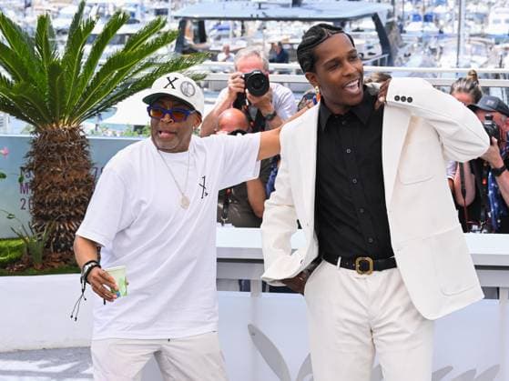 Cannes, 78th Cannes Film Festival 2025 - day 7 - photocall of the film Highest 2 Lowest - In the photo: A ROCKY AND SPIKE LEE  Copyright: xAlbertoxTerenghix xipa-agency.netx xPoolxPhotoxEventsx05x IPA_Agency_IPA57929569