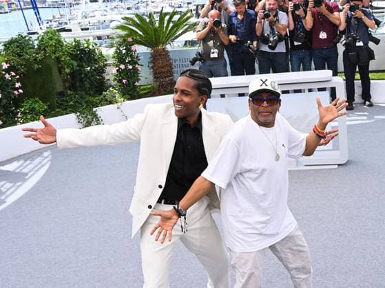Cannes, 78th Cannes Film Festival 2025 - day 7 - photocall of the film Highest 2 Lowest Cannes, 78th Cannes Film Festival 2025 - day 7 - photocall of the film Highest 2 Lowest - In the photo: A ROCKY AND SPIKE LEE Cannes Italy  Copyright: xIPA ABACAx