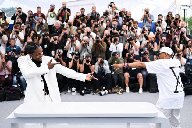 Cannes Highest 2 Lowest Photocall AM ASAP Rocky and Spike Lee attending the Highest 2 Lowest Photocall in Cannes, France on May 19, 2025 as part of the 78th Cannes Film Festival. Photo by Aurore Marechal ABACAPRESS.COM Cannes France  Copyright: xMarechalxAurore ABACAx