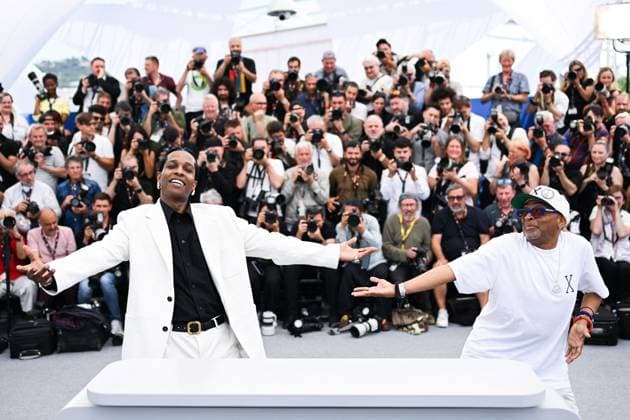 Cannes Highest 2 Lowest Photocall AM ASAP Rocky and Spike Lee attending the Highest 2 Lowest Photocall in Cannes, France on May 19, 2025 as part of the 78th Cannes Film Festival. Photo by Aurore Marechal ABACAPRESS.COM Cannes France  Copyright: xMarechalxAurore ABACAx