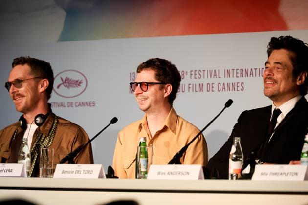 78eme Festival International du Film de Cannes Press conference for the film The Phoenician Scheme 78th Cannes International Film Festival Press conference for the film The Phoenician Scheme 444656 2025 05 19 Cannes France Cumberbatch, Benedict Cera, Michael Del Toro, Benicio  Copyright: xIvankaxVoisinx xStarfacex STAR_444656_031