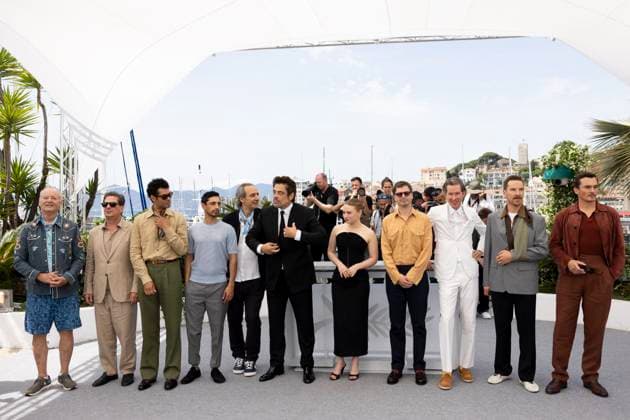 Photocall The Phoenician Scheme at the 78th Cannes Film Festival Bill Murray, Roman Coppola, Richard Ayoade, Riz Ahmed , Alexandre Desplat, Benicio del Toro, Mia Threapleton, Michael Cera, Wes Anderson, Benedict Cumberbatch and Rupert Friend at The Phoenician Scheme photocall at the 78th Cannes Film Festival, au Palais des Festivals in Cannes, France, on May 19, 2025 Jacovides Moreau Bestimage The Phoenician Scheme photocall at the 78th annual Cannes Film Festival at Palais des Festivals in Cannes, France, on May 19, 2025 Cannes France Copyright: xJACOVIDES-MOREAUx xBESTIMAGExJACOVIDES-MOREAUx xBESTIMAGEx