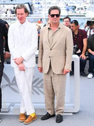 Cannes, France: Cannes, 78th Cannes Film Festival 2025 - day 7 - photocall of the film The Phoenician Scheme . In the photo WES ANDERSON and ROMAN COPPOLA Cannes  - ZUMAp169 20250519_zea_p169_293 Copyright: xAlbertoxTerenghix