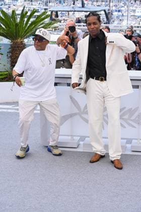 Cannes, 78th Cannes Film Festival 2025 - day 7 - photocall of the film Highest 2 Lowest - In the photo: A ROCKY AND SPIKE LEE  Copyright: xAlbertoxTerenghix xipa-agency.netx xPoolxPhotoxEventsx05x IPA_Agency_IPA57929573