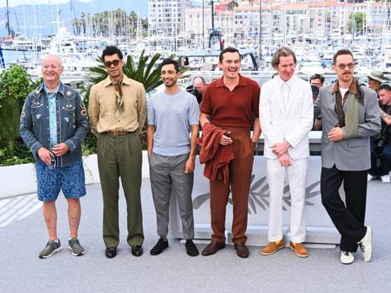 Cannes, 78th Cannes Film Festival 2025 - day 7 - photocall of the film The Phoenician Scheme . In the picture BILL MURRAY, BENICIO DEL TORO, RICHARD AYOADE, RIZ AHMED, RUPERT FRIEND, WES ANDERSON, BENEDICT CUMBERBATCH  Copyright: xAlbertoxTerenghix xipa-agency.netx xPoolxPhotoxEventsx05x IPA_Agency_IPA57928944
