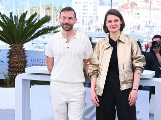 Cannes, 78th Cannes Film Festival 2025 - day 7 - photocall of the film Meteors . In the picture Hubert Charuel and Claude Le Pape  Copyright: xAlbertoxTerenghix xipa-agency.netx xPoolxPhotoxEventsx05x IPA_Agency_IPA57930649