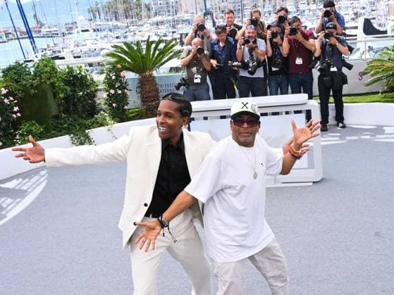 Cannes, Italy: Cannes, 78th Cannes Film Festival 2025 - day 7 - photocall of the film Highest 2 Lowest - In the photo: A ROCKY AND SPIKE LEE Cannes Italy  - ZUMAp169 20250519_zea_p169_505 Copyright: xAlbertoxTerenghix