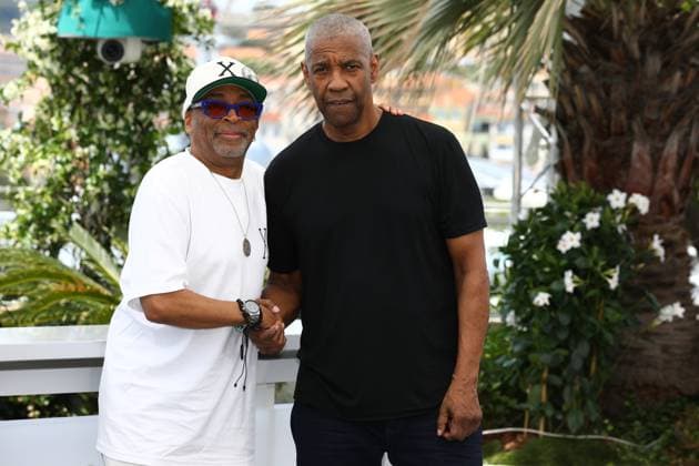 May 19, 2025, Cannes, Cote D azur, France: SPIKE LEE and DENZEL WASHINGTON pose during the photocall for Highest 2 Lowest at the 78th Annual Cannes Film Festival at Palais des Festivals in Cannes, France Cannes France - ZUMAc179 20250519_zep_c179_063 Copyright: xMickaelxChavetx