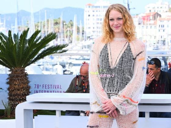 Cannes, 78th Cannes Film Festival 2025 - day 7 - photocall of the film The Love That Remains Cannes, 78th Cannes Film Festival 2025 - day 7 - photocall of the film The Love That Remains . In the photo Saga Garoarsdottir Cannes France  Copyright: xIPA ABACAx