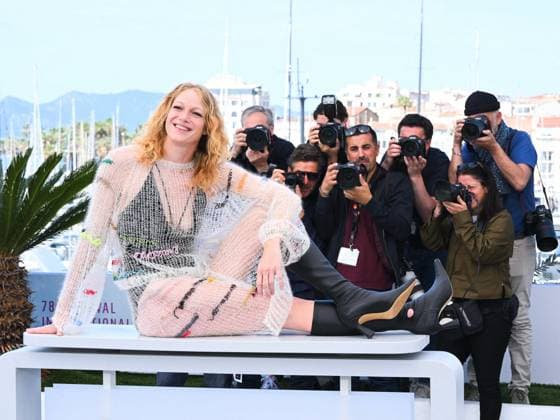 Cannes, 78th Cannes Film Festival 2025 - day 7 - photocall of the film The Love That Remains Cannes, 78th Cannes Film Festival 2025 - day 7 - photocall of the film The Love That Remains . In the photo Saga Garoarsdottir Cannes France  Copyright: xIPA ABACAx