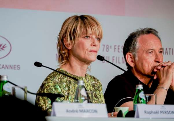 78eme Festival International du Film de Cannes Press conference for the film La Femme La Plus Riche Du Monde The Richest Woman In The World 78th Cannes International Film Festival Press conference for the film La Femme La Plus Riche Du Monde The Richest Woman In The World 444657 2025 05 19 Cannes France Klifa, Thierry Fois, Marina  Copyright: xIvankaxVoisinx xStarfacex STAR_444657_025