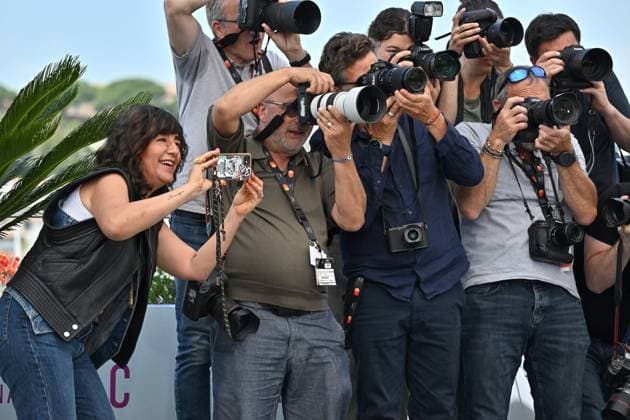 Cannes Photocall Tell Her I Love Her Romane Bohringer attending the photocall of the movie Tell Her I Love Her during 78th Cannes Film Festival in Cannes, France on May, 19, 2025. Photo by Julien Reynaud APS-Medias ABACAPRESS.COM Cannes France  Copyright: xReynaudxJulien APS-Medias ABACAx