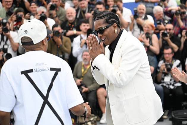 78eme Festival International du Film de Cannes Photocall with cast of Highest 2 Lowest 78th International Cannes Film Festival Photocall with cast of Highest 2 Lowest movie 444669 2025 05 19 Cannes France Lee, Spike Mayers, Rakim ASAP Rocky  Copyright: xSergexArnalx xStarfacex STAR_444669_029
