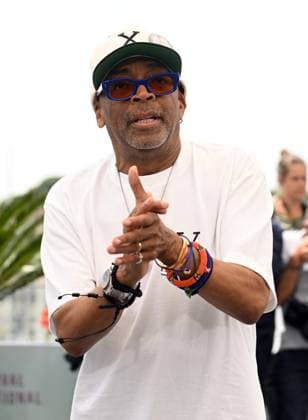 American director Spike Lee attends the photo call for Highest 2 Lowest at the 78th Cannes Film Festival in Cannes, France on Monday May 19, 2025.  CAN20250519149 RUNExHELLESTAD