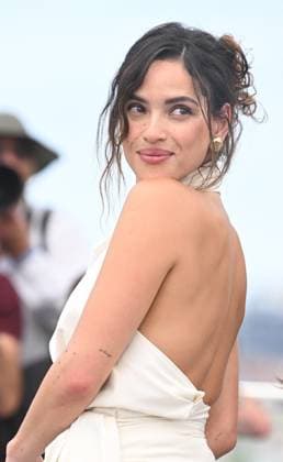 American actress Adria Arjona attends the photo call for Splitsville at the 78th Cannes Film Festival in Cannes, France on Monday May 19, 2025.  CAN20250519138 RUNExHELLESTAD