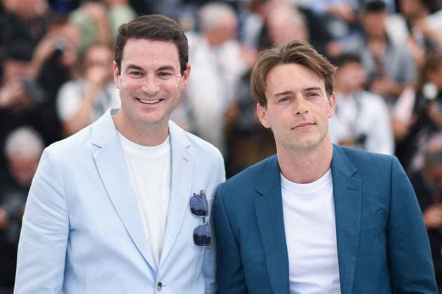 Cannes Highest 2 Lowest Photocall AM Jason Michael Berman and Alan Fox attending the Highest 2 Lowest Photocall in Cannes, France on May 19, 2025 as part of the 78th Cannes Film Festival. Photo by Aurore Marechal ABACAPRESS.COM Cannes France  Copyright: xMarechalxAurore ABACAx