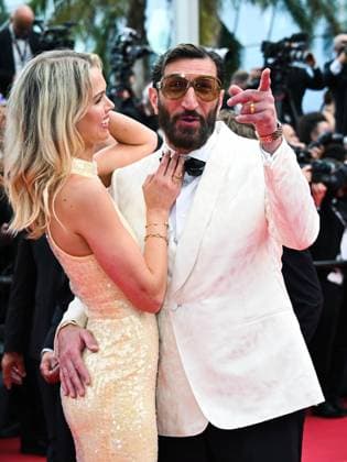 Cannes, France: Cannes, 78th Cannes Film Festival 2025 - evening 7 - Red Carpet of the film Highest 2 Lowest. In the photo Clara Hallencreutz, Fares Fares Cannes  - ZUMAp169 20250519_zea_p169_1085 Copyright: xManuelexMangiarottix