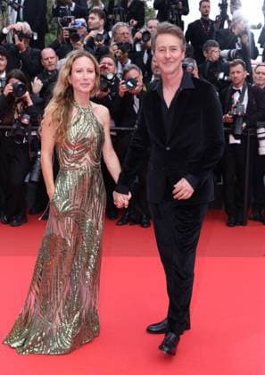 Cannes - Highest 2 Lowest Screening Shauna Robertson and Edward Norton during the Highest 2 Lowest red carpet at the 78th annual Cannes Film Festival at Palais des Festivals on May 19, 2025 in Cannes, France. Photo by Jerome Domine ABACAPRESS.COM Cannes France  Copyright: xDominexJerome ABACAx