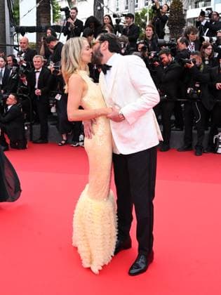 Cannes, 78th Cannes Film Festival 2025 - evening 7 - Red Carpet of the film Highest 2 Lowest Cannes, 78th Cannes Film Festival 2025 - evening 7 - Red Carpet of the film Highest 2 Lowest In the photo: Clara Hallencreutz, Fares Fares Cannes France  Copyright: xIPA ABACAx