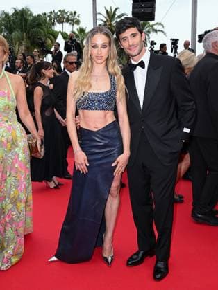 Cannes, 78th Cannes Film Festival 2025 - evening 7 - Red Carpet of the film Highest 2 Lowest Cannes, 78th Cannes Film Festival 2025 - evening 7 - Red Carpet of the film Highest 2 Lowest In the photo: Nicola Del Freo, Virna TOPPI Cannes Italy  Copyright: xIPA ABACAx