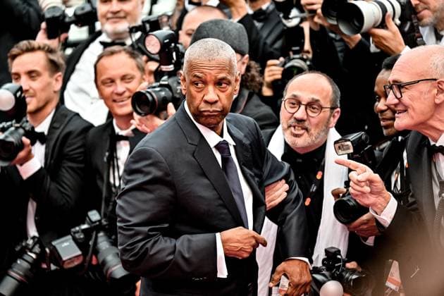 Cannes Highest 2 Lowest Screening JR Denzel Washington attending the screening of Highest 2 Lowest at 78th Cannes Film Festival in Cannes, France on May, 19, 2025. Photo by Julien Reynaud APS-Medias ABACAPRESS.COM Cannes France  Copyright: xReynaudxJulien APS-Medias ABACAx
