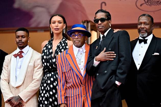 Cannes Highest 2 Lowest Screening JR Aubrey Joseph, Ilfenesh Hadera, Spike Lee, A$AP Rocky, Wendell Pierce attending the screening of Highest 2 Lowest at 78th Cannes Film Festival in Cannes, France on May, 19, 2025. Photo by Julien Reynaud APS-Medias ABACAPRESS.COM Cannes France  Copyright: xReynaudxJulien APS-Medias ABACAx