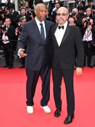 Cannes, 78th Cannes Film Festival 2025 - evening 7 - Red Carpet of the film Highest 2 Lowest Cannes, 78th Cannes Film Festival 2025 - evening 7 - Red Carpet of the film Highest 2 Lowest In the photo: Denzel Washington, Elijah Wright Cannes France  Copyright: xIPA ABACAx