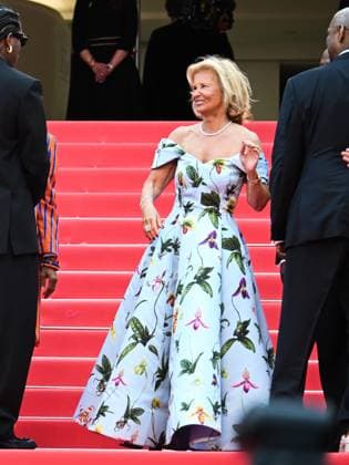 Cannes, Italy: Cannes, 78th Cannes Film Festival 2025 - evening 7 - Red Carpet of the film Highest 2 Lowest In the photo: Iris Knobloch Cannes Italy  - ZUMAp169 20250519_zea_p169_1601 Copyright: xManuelexMangiarottix