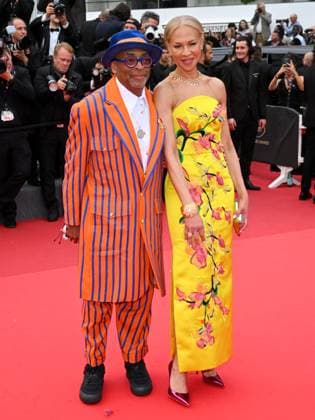 Cannes, 78th Cannes Film Festival 2025 - evening 7 - Red Carpet of the film Highest 2 Lowest In the photo: Spike Lee, Tonya Lewis Lee  Copyright: xTerenghi Ipax xipa-agency.netx xPoolxPhotoxEventsx05x IPA_Agency_IPA57946097