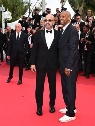 Cannes, 78th Cannes Film Festival 2025 - evening 7 - Red Carpet of the film Highest 2 Lowest Cannes, 78th Cannes Film Festival 2025 - evening 7 - Red Carpet of the film Highest 2 Lowest . In the photo Denzel Washington, Jeffrey Wright Cannes France  Copyright: xIPA ABACAx