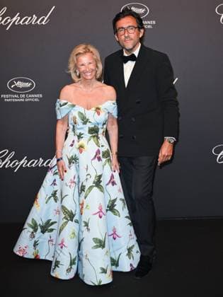 Cannes, 78th Cannes Film Festival 2025 - evening 7 - Chopard Universe Dinner 2025 - In the photo:, Iris Knobloch and Francois Breavoine  Copyright: xSimonexComix xipa-agency.netx xPoolxPhotoxEventsx05x IPA_Agency_IPA57946230