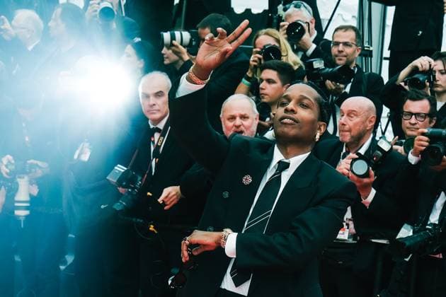 Red Carpet for Highest 2 Lowest , Palais des Festivals, Cannes, France A$AP Rocky seen on the Red Carpet for Highest 2 Lowest during the 78th Festival de Cannes (Cannes International Film Festival) at Palais des Festivals, Cannes, , France on 19 May 2025. Picture, Credit:Julie Edwards Avalon France, French Riviera, Cannes, Palais des Festivals Copyright: xJuliexEdwardsx xAvalonx 1001043182