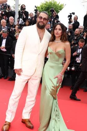 Highest 2 Lowest red carpet in Cannes Jason Momoa and Adria Arjona during the Highest 2 Lowest premiere, 78th Cannes Film Festival, France on 19 May 2025. CAP GOL GOL Cannes CÃ te d Azur France Copyright: xRickxGold CapitalxPicturesx